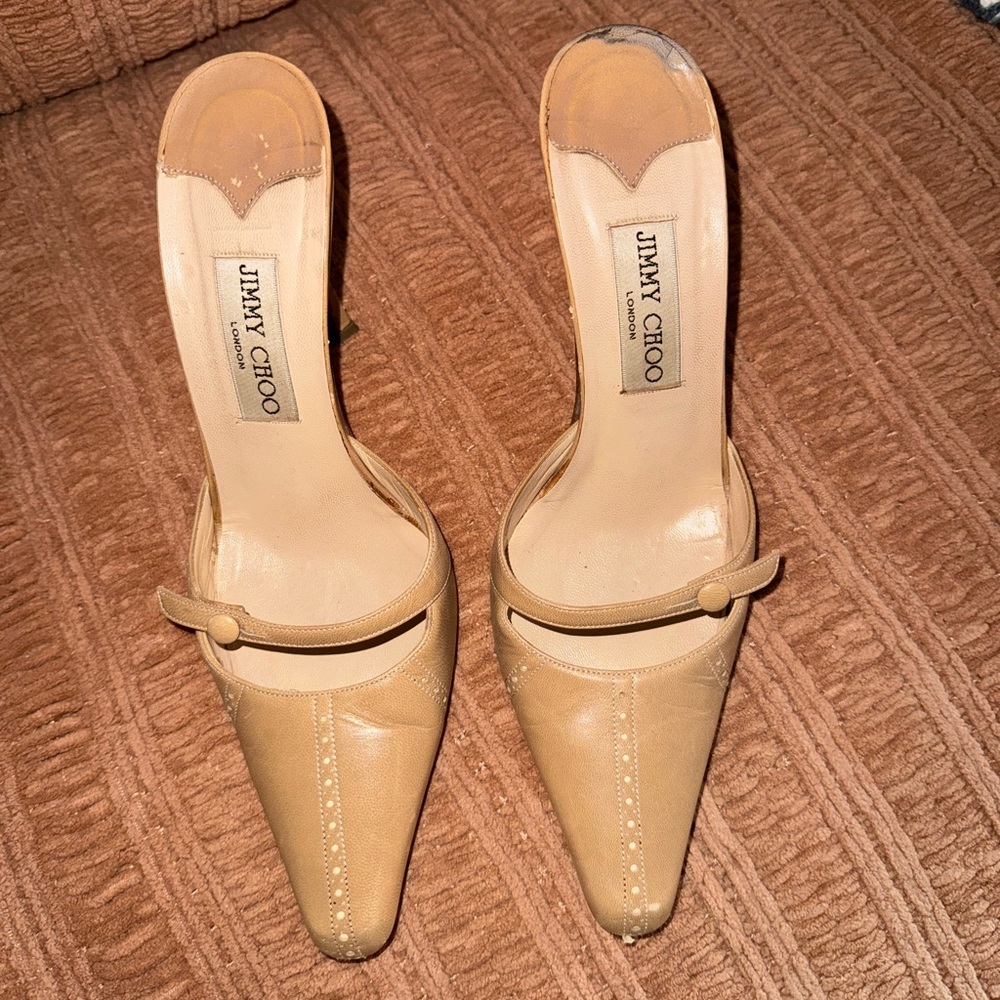 Jimmy Choo Vintage Heeled Mules